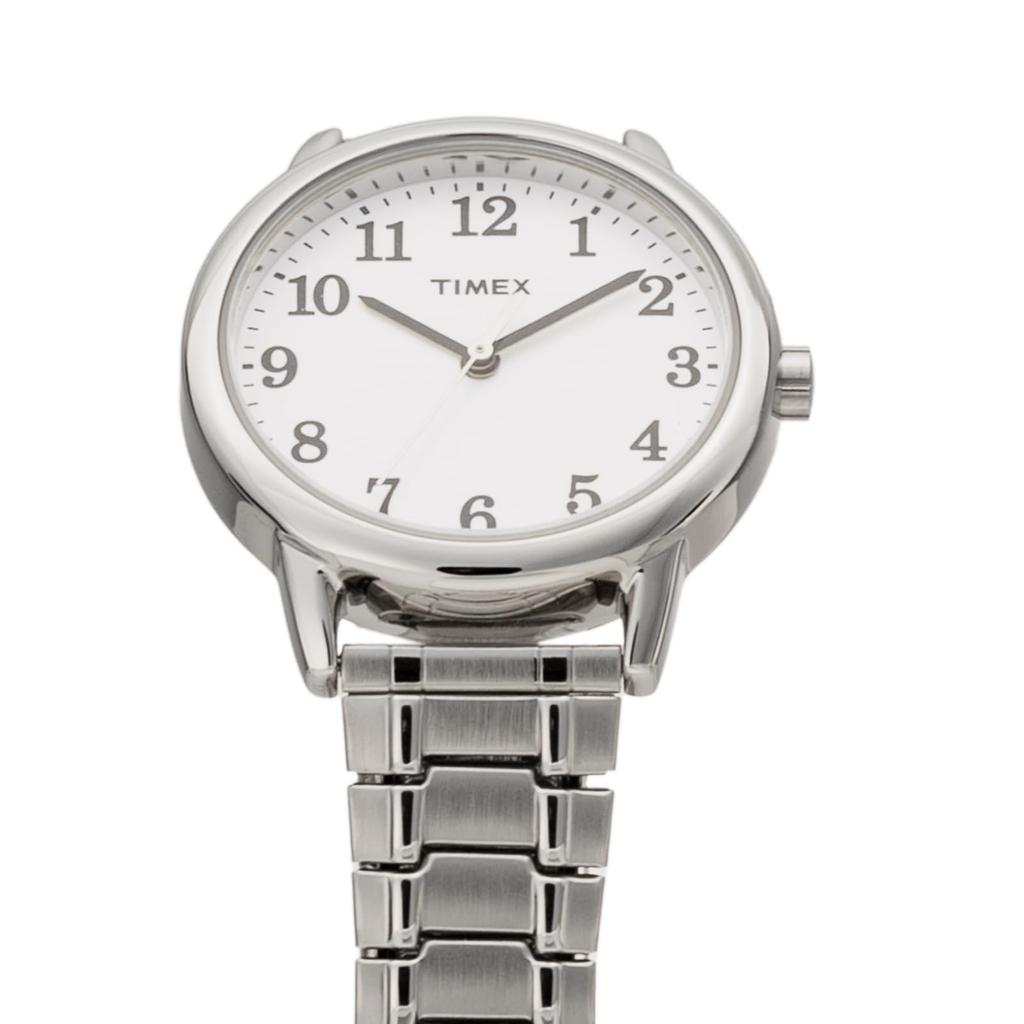 Timex Watch EASY READER BOX SETS White Dial Stainless Steel Mineral Glass Quartz 38MM American Watch Brand TWG063000 Unisex Silver [TIMEX] [Item]