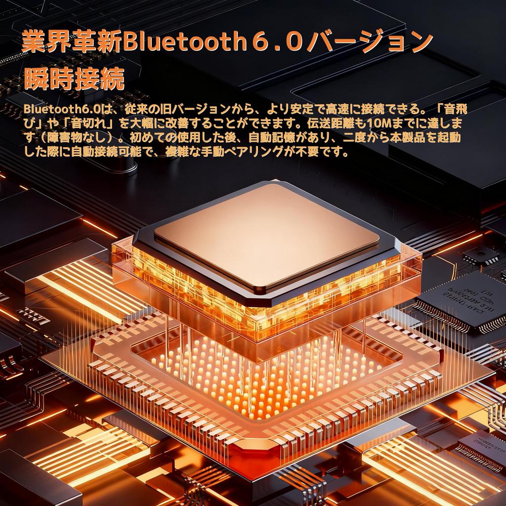 Беспроводные Bluetooth-наушники Keiby Citom, Разработаны для спорта и надежной посадки, Накладные, Глубокий бас, Беспроводные наушники-вкладыши, Физические кнопки, Авария