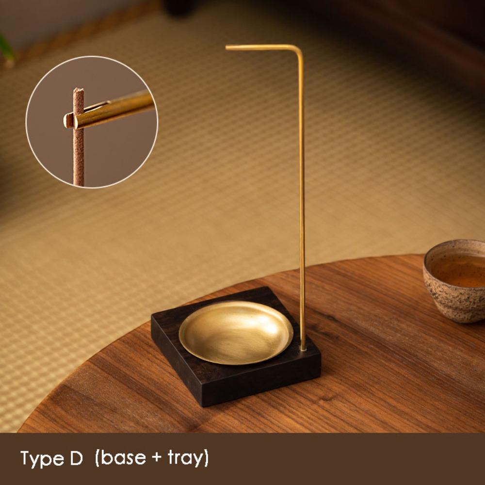 Wooden Incense Stick Holder Incense Tray Hang Incense Upside Down Aroma Holder Yoga Decoration