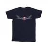 Girls Falcon And The Winter Soldier Captain America Logo Cotton T-Shirt