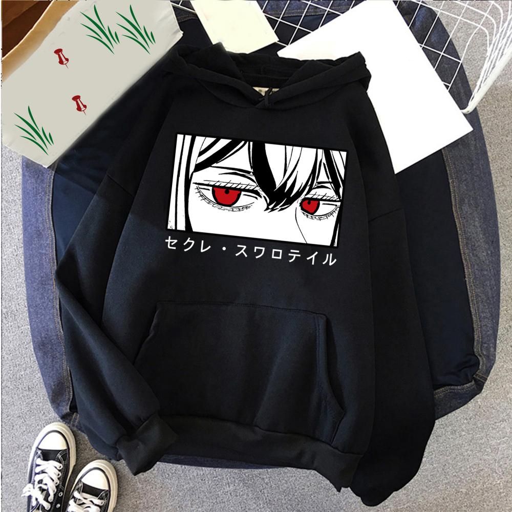 Black Clover Anime Clothing Nero Cool Printed Hooded Men Women Casual Hoodies Prevalent Streetwear Harajuku Unisex Sweatshirt