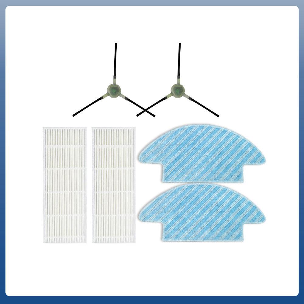 Запасные части для робота-пылесоса Lefant M210 M210S M210B M213 / OKP Life K2 K3 K4 Боковая щетка Фильтр Hepa Швабра Аксессуары