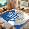 Queens Park Rangers Football Print Crystal Velvet Rug, Comfortable Water Absorbent Non Slip Indoor Floor Carpet