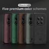 Ударопрочный Тонкий Кожаный Чехол с Антибликовым Покрытием для Xiaomi Redmi Note 15 Pro Plus 5g Note14 Note 14 Pro+ Note15 4G Аксессуары для Телефона