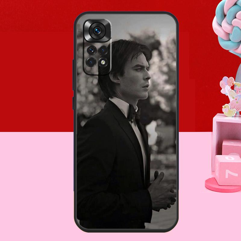Чехол Damon Salvatore Дневники вампира Для Xiaomi Redmi Note 14 13 12 11 10 15 Pro Plus Redmi 15 C 13C 10C 12C 14C Мягкая крышка
