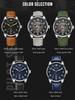HELEI Men Watch Top Brand Luxury Military Army Waterproof Sport Male Clock Auto Date Quartz Business Original Wristwatch 9016J