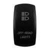 CUSTOM Dual RED Led Laser Etched Rocker Switch ON-OFF ON-OFF-ON (SPST DPDT) for ARB/Carling/NARVA 4x4 Caravan Accessories SUV