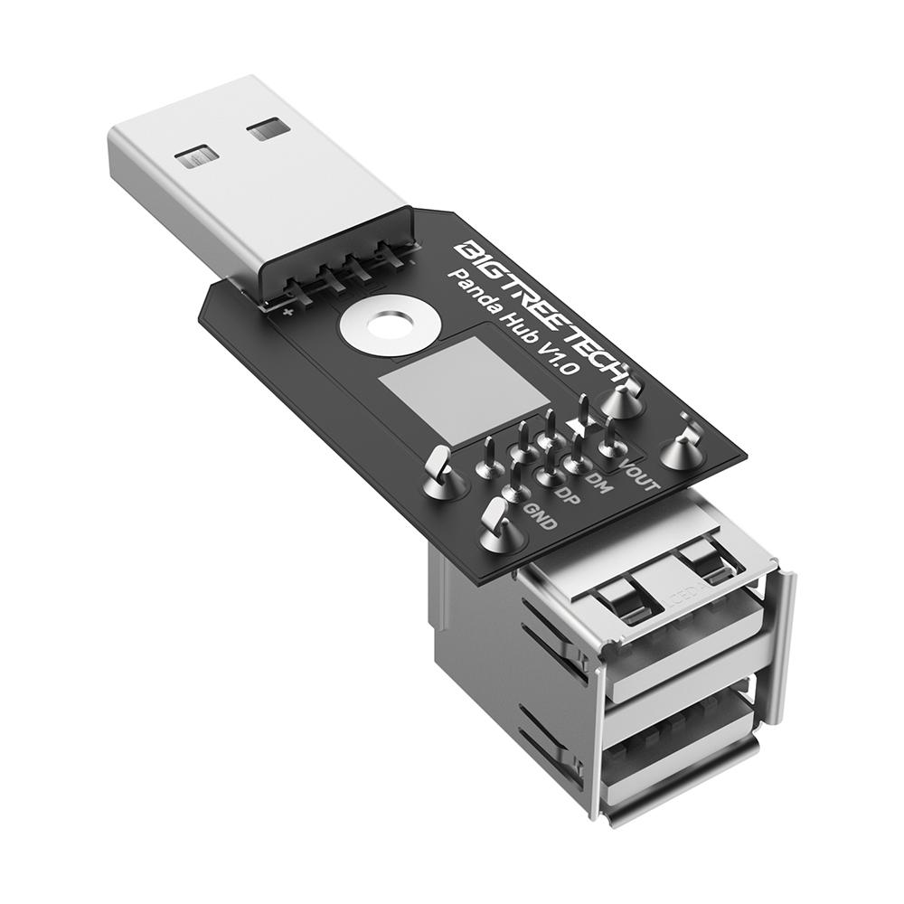 BIGTREETECH Panda Hub Original USB Port Protection 3D Printer Parts For Bambu Lab P1S P1P 3D Printer Panda Touch Panda Lux