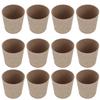 LIOOBO Торфяные рассадные разлагаемые горшки из бумажной пульпы для цветов, растений, овощей, садоводства, 12 шт., Горшки, Горшки, Горшки, Выращивание, Выращивание, Принадлежности, 10X10x10см,