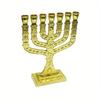 1PC Menorah Candle-holders Religions Candelabra Hanukkah Candlesticks 7 Branch Candle Holder