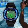 Luxury Men Analog Digital Military Army Sport LED Waterproof Wrist Watch