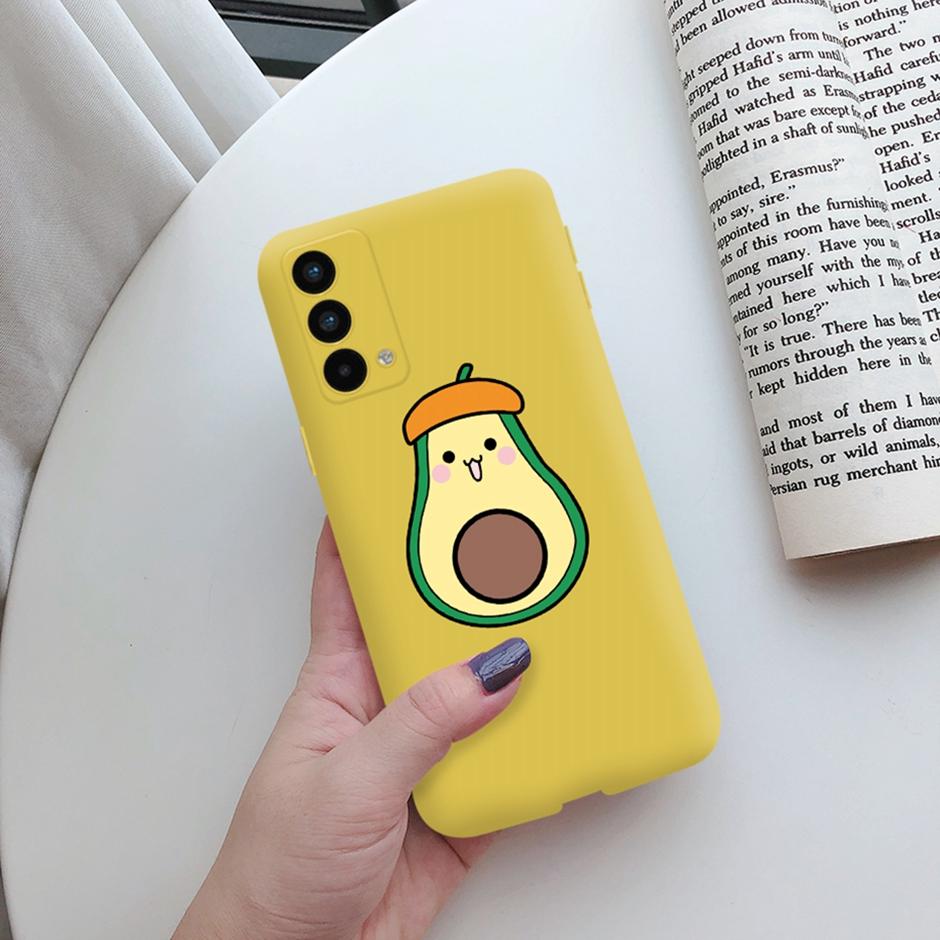 Чехол для OPPO Realme GT Master Edition Чехол Новый Модный Конфетный Цвет Милый Мультяшный TPU Ударопрочный Корпус Телефона Coque Fundas