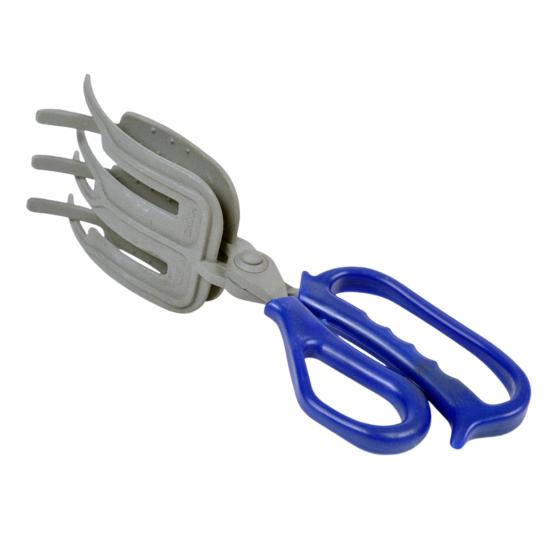 Fish Gripper 3-Claws Anti-slip Ergonomic Handle Multifunction Fishing Pliers Grabber Fish Control Clamp Catcher Tong Outdoor Fishing Accessories