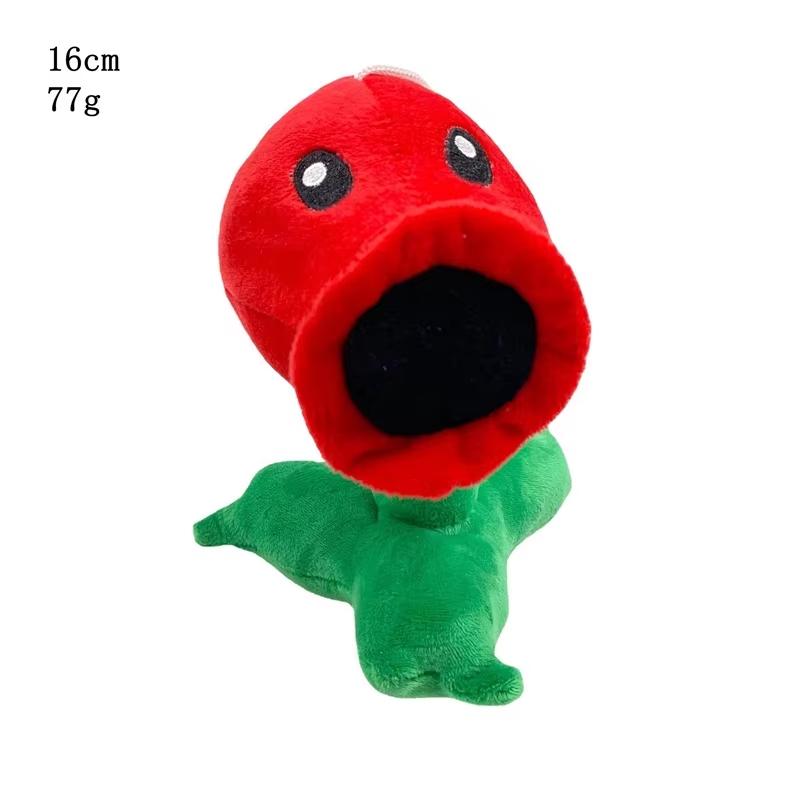 New Plants Vs Zombies Stuffed Toys Sunflower Wallnut Cherry Peashooter Potato Mine Chomper Snow Pea Plush Birthday Gift For Kids