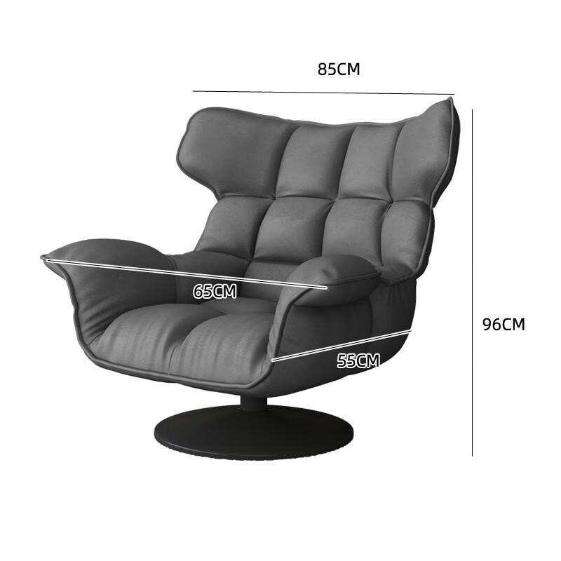 Italian Style Swivel Single Sofa Chair