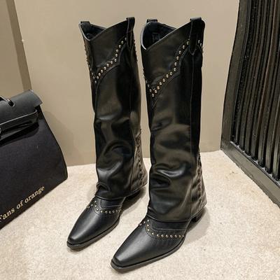 Зимние винтажные штанины сапоги женские черные сапоги до колена женские туфли теплые ботильоны для женщин botines botas mujer