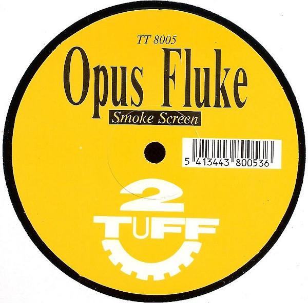12-дюймовая пластинка OPUS FLUKE Smoke Screen TT8005 2 Tuff 1993 Бельгия Танцевальная Электроника Б/у