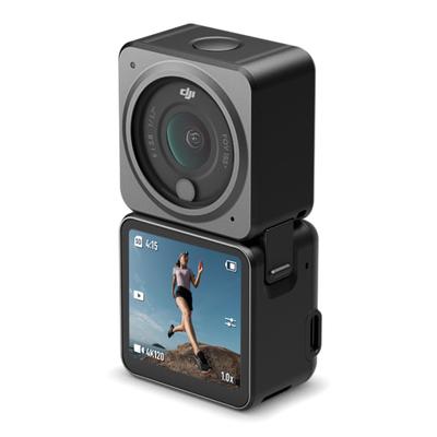 DJI Action 2 Двойной экран Комбинированная экшн-камера 4K Двойной OLED-сенсорный экран Сверхширокоугольный угол обзора Подвес Магнитное крепление Технология стабилизации изображения