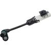 20863114 Датчик скорости ABS Подходит для OPEL Vauxhall Chevrolet Antara Captiva C100 C140 L07 4801829 Новый