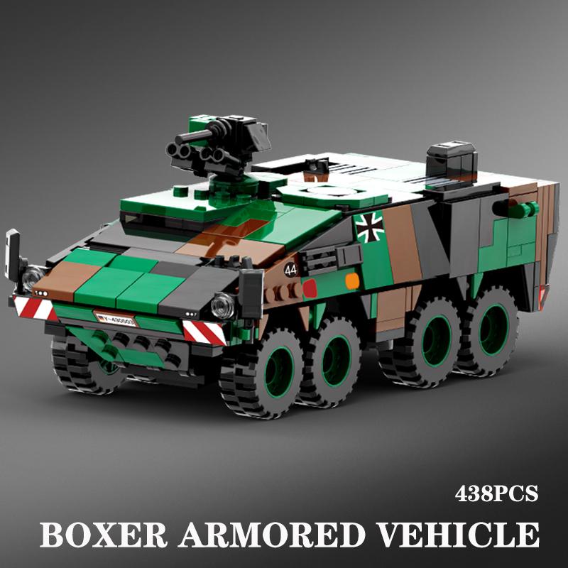 2026 new military armored vehicle Haima rocket infantry combat vehicle model building blocks assembled toys, tank gifts