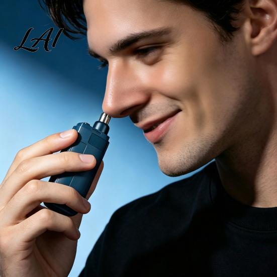 Electric Nose Hair Trimmer Rechargeable for Men Trimmers with USB Type-C Fast Charging Precision Grooming Device Portable Nasal Removal Tool Travel