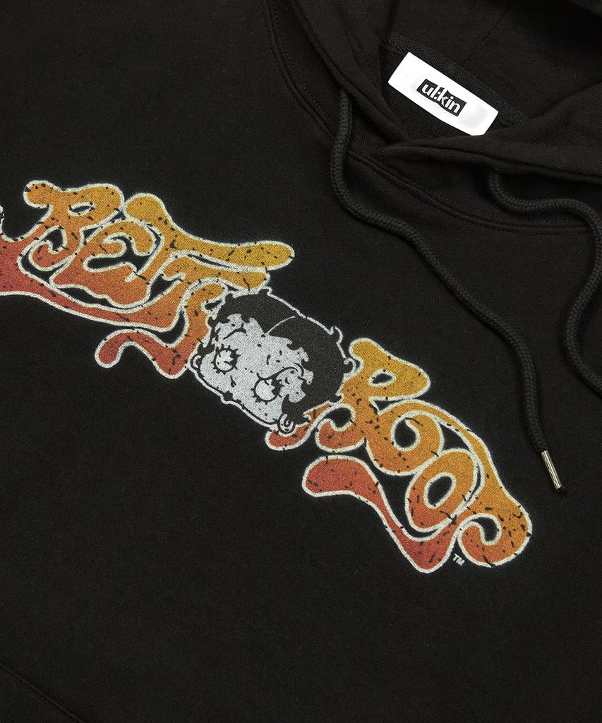 ULKIN X Betty Boop Suwon Tiger Hoodie_Black