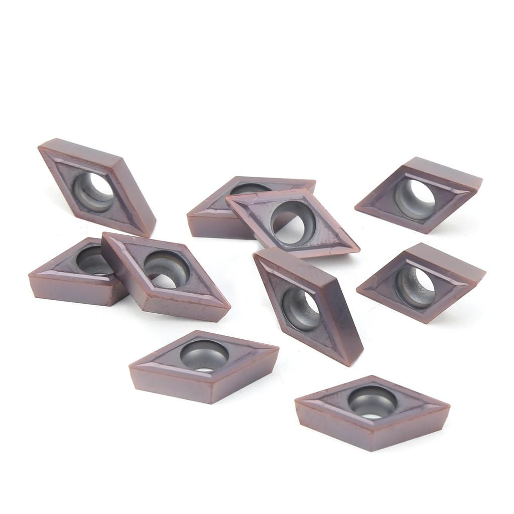 10 шт. твердосплавных пластин для токарного станка с ЧПУ DCMT11T304 LF6018 2 см