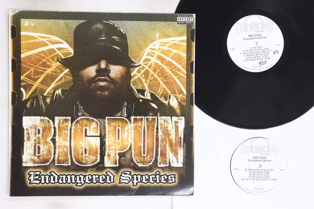 LP Record BIG PUNISHER - Endangered Species 19631 LOUD 2001 US Rap & Hip-Hop/R&B Used