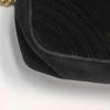 [Pre-Owned] GG Marmont Series Vintage Logo Chain Quilted Velvet Mini Crossbody Bag - Very Good #P6DIDQ