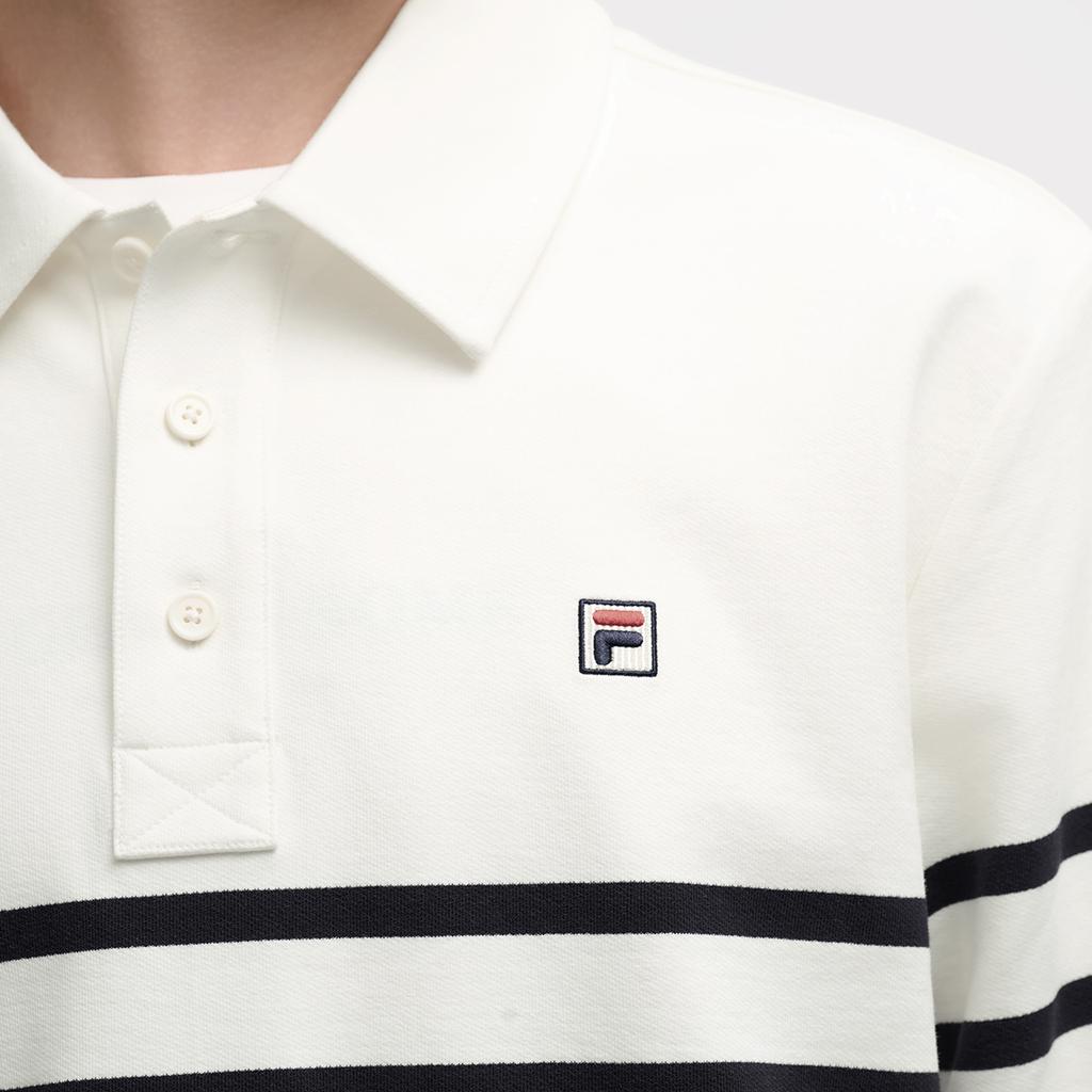 Men's Shirt FILA Heritage Polo Shirt Men's Cloud White