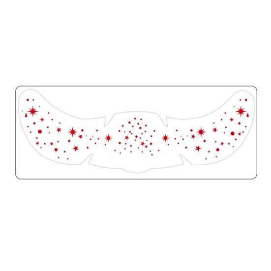 Temporary Tattoo Sticker, Red Freckles Face Tattoo, Waterproof Temporary Freckles Tattoo for Adults Festive Party Makeup