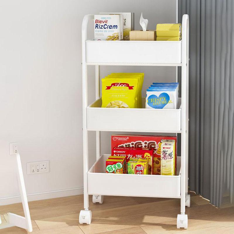 Стеллаж для хранения на тележке Напольный стеллаж для хранения Кухонный стеллаж для хранения Портативная корзина для овощей Стеллаж для хранения закусок Стойка для хранения туалета Мобильная сортировочная стойка Артефакт