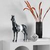 Nordic Light Luxury Horse Ornaments Creative Hunting Living Room Desktop Entrance Office Wine Cabinet Home Decoration Gift