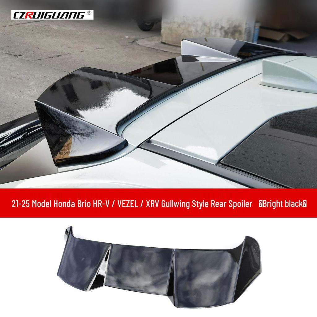 Compatible Binzhi HRV 21-25 Model Gullwing Roof & Rear Spoiler, Front Lip, XRV Deflector Body Kit