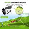 1000m Outdoor High-Precision Electronic Rangefinder Golf Rangefinder 7X HD Optica Lens Telescope Measuring Instrument