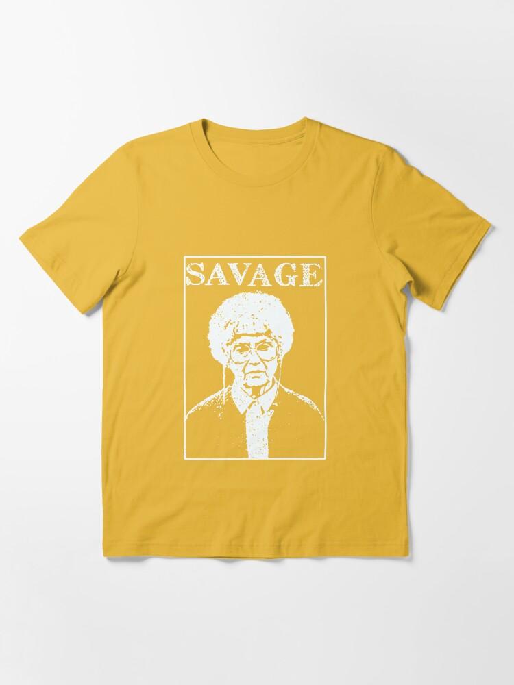 The Golden Girls Sophia is Savage Distressed T-Shirt Essential T-Shirt