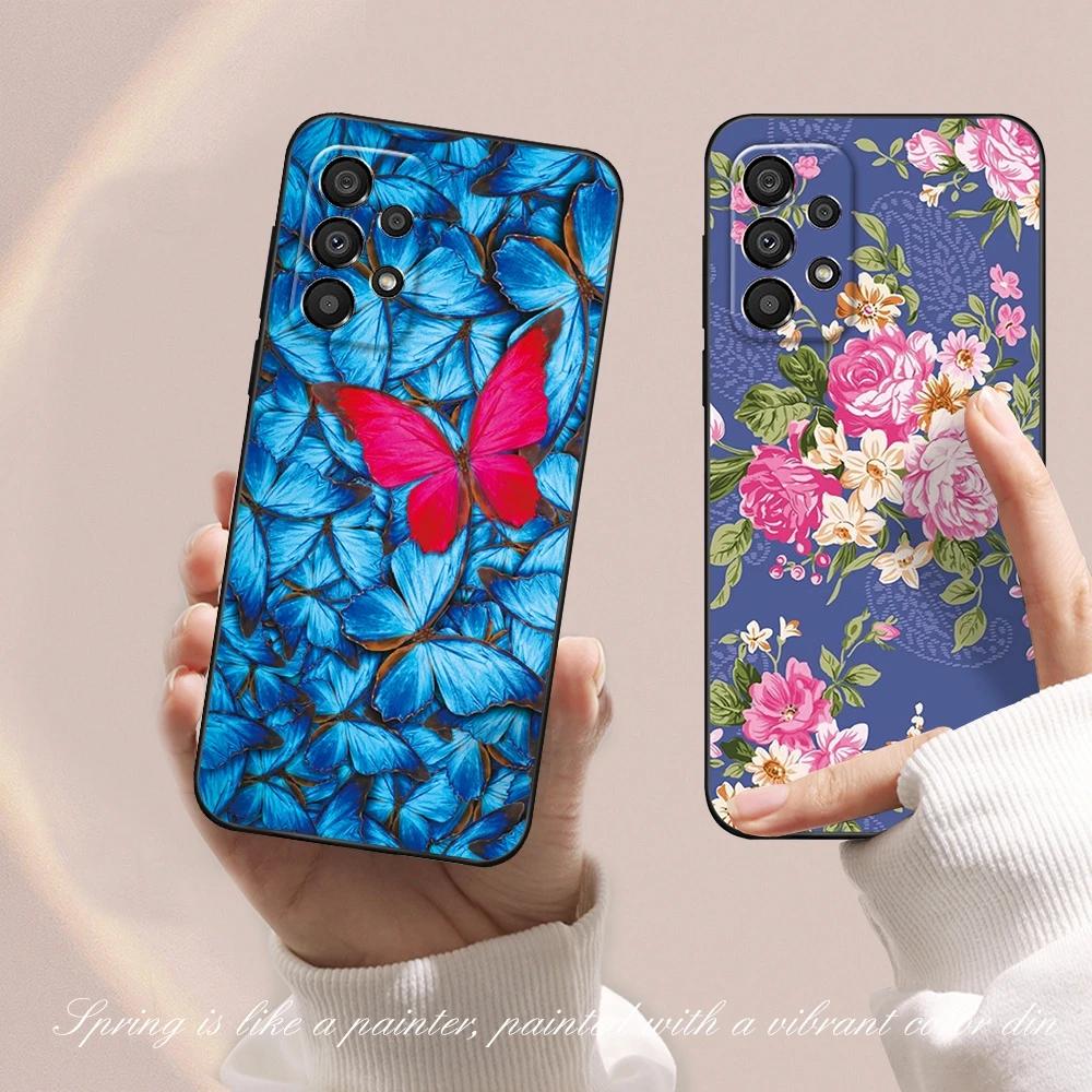 Чехол-обложка для Samsung Galaxy A53 5G на Galaxy A33 A73 Животные Мягкий Силикон Чехлы Для Samsung A53 A73 5G Ультратонкий Чехол для Телефона