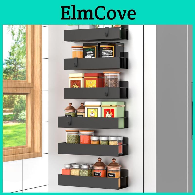 Spice Rack Storage Organizer Magnetic For Refrigerator And Oven Fridge Organizers And Shelf