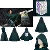 High Quality Attack On Titan Cloak Cosplay Legion Wings Of Liberty Levi Ackerman Cape