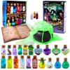 24pcs DIY Halloween Witch Magical Potions Fairy Mixies Potion Kits Christmas DIY Handmade Decors Creative Crafts Toys Fairy Magi