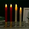 2pcs Taper Candle Holders Candlestick Silver Gold Rod Wax Base Fits Wedding Banquet Art Deco Candle Holder Home Decor