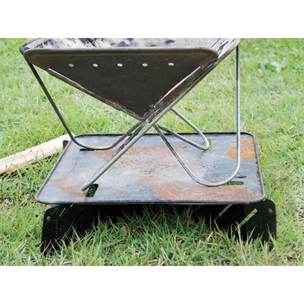 Snow Peak Fire Pit S Base Plate for 1-2 People Camping Outdoor Equipment