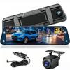 Stynxro Новая 4K видеорегистратор-зеркало с поддержкой CarPlay и Android Auto [Выпуск 2026] 9,66-дюймовый