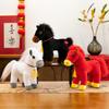 Long Mane Standing Foal Plush Doll Fluffy Tail Cartoon Horse Stuffed Toy Pony Plush Toys  Kids Gift