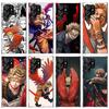 Чехол для телефона Hawks MHA My Hero A-Academy для Samsung Galaxy S26 S25 Edge S24 S23 Ultra S22 Plus S21 S20 FE Мягкая задняя крышка из ТПУ Веселый