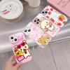 Аниме Милый Мультяшный Рилаккума Фильм Для IPhone 14 13 12 Mini 11 Pro XS Max X XR 14 Plus Закаленное Стекло Чехол