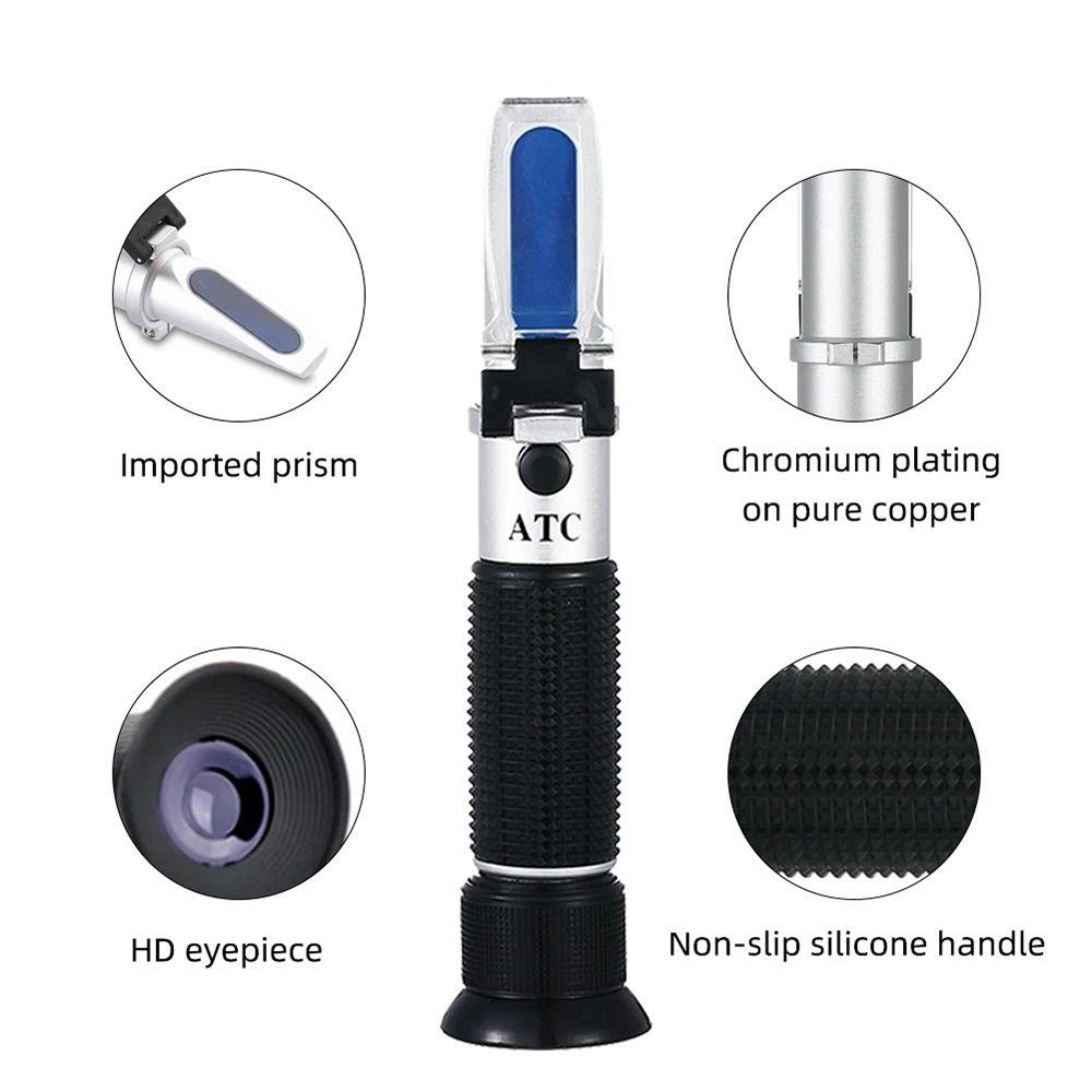 Accurate Salinity Refractometer ATC Salinometer Professional Seawater Salinometer
