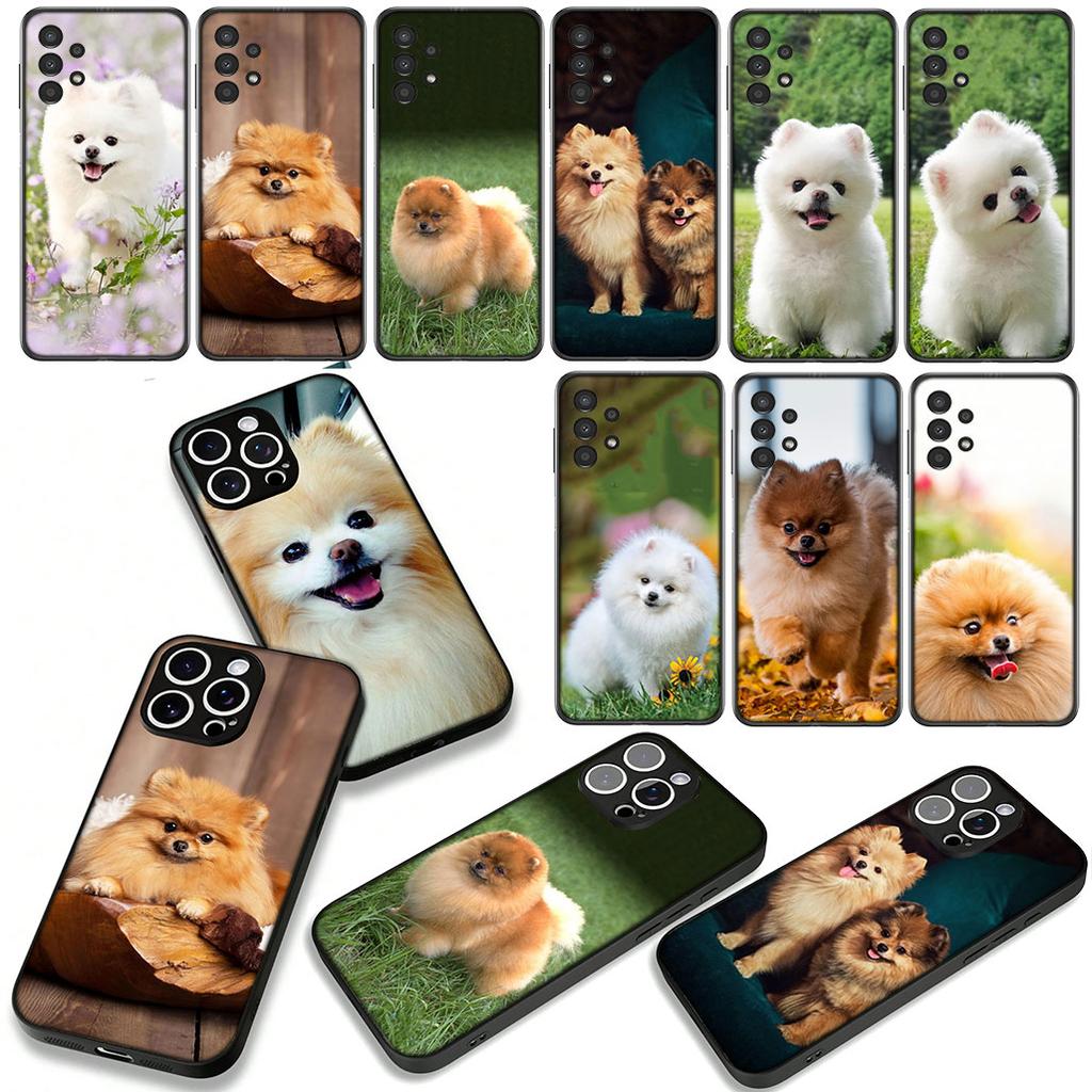 Phone Cover Pet Pomeranian Dog Casing for Xiaomi Poco F7 F6 F8 Ultra F5 X7 X6 X5 X3 NFC M7 M6 Pro C85 C75 C65 C71 C61 Case