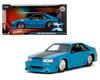 JADA TOYS Fast and Furious Ford Mustang GT 1989 Blue Fast and Furious Mini Car 34922 1/24 [Item]