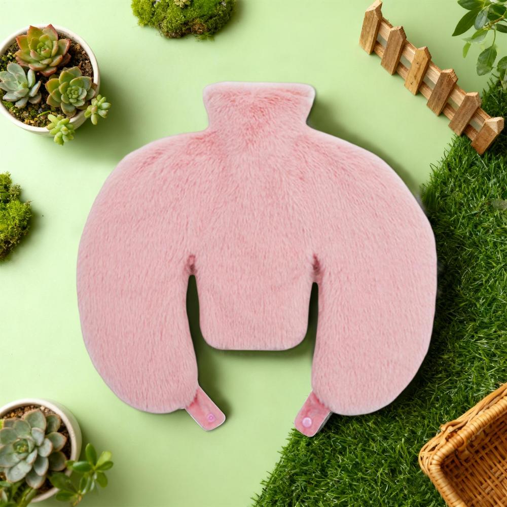 Hot Water Bottles Neck Comfortable Leak-Proof Soft Hot Water Warm Pouch Neck Warmer For Winter Cold Weather Mom Senior Back